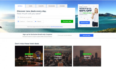An online travel agency for finding discount